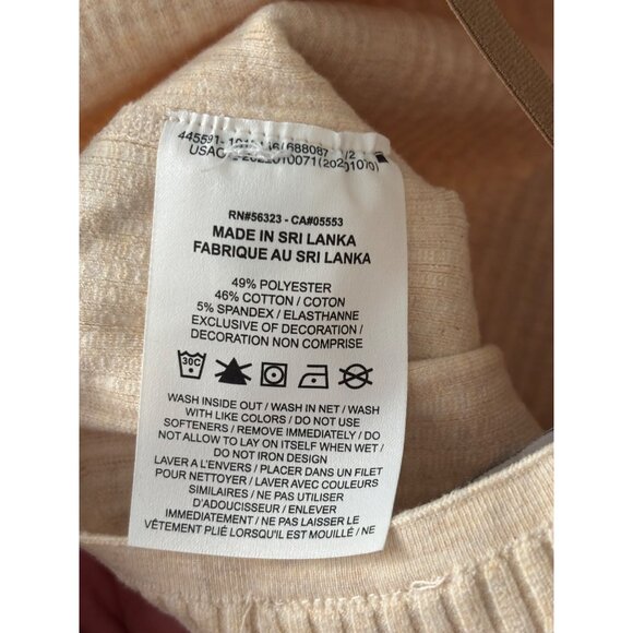 Jacquemus x Nike Beige Ribbed Knit Romper With Sheer Wrap Skirt Womens XS - Picture 9 of 10